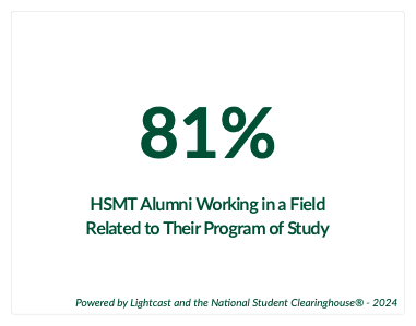 81 percent HSMT work in a related field